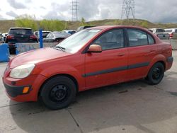 Salvage cars for sale from Copart Littleton, CO: 2006 KIA Rio