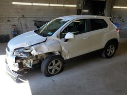 Salvage cars for sale from Copart Angola, NY: 2016 Chevrolet Trax LS