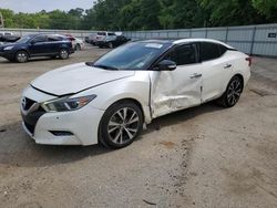 Salvage cars for sale from Copart Shreveport, LA: 2017 Nissan Maxima 3.5S