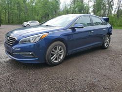 Salvage cars for sale from Copart Bowmanville, ON: 2015 Hyundai Sonata SE