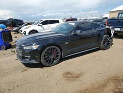 Salvage cars for sale at Brighton, CO auction: 2015 Ford Mustang GT
