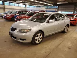 Salvage cars for sale at Wheeling, IL auction: 2006 Mazda 3 I