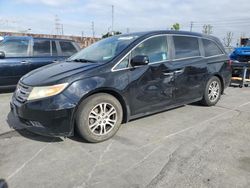 Salvage cars for sale at Wilmington, CA auction: 2013 Honda Odyssey EXL