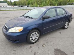 Salvage cars for sale from Copart Assonet, MA: 2005 Toyota Corolla CE