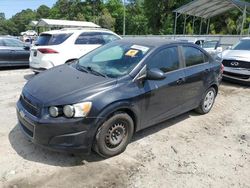 Salvage cars for sale at Savannah, GA auction: 2015 Chevrolet Sonic LS