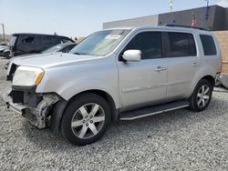 Salvage cars for sale at Mentone, CA auction: 2014 Honda Pilot Touring