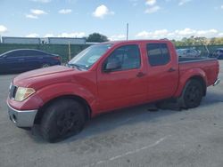 Nissan salvage cars for sale: 2005 Nissan Frontier Crew Cab LE