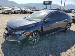 Salvage cars for sale from Copart Farr West, UT: 2020 Honda Civic Touring