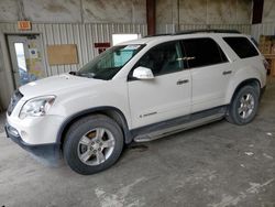 Salvage cars for sale at Helena, MT auction: 2007 GMC Acadia SLT-2