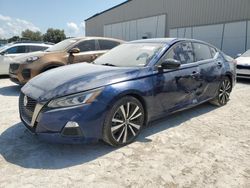 Salvage cars for sale at Apopka, FL auction: 2021 Nissan Altima SR