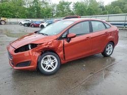 Salvage cars for sale from Copart Ellwood City, PA: 2019 Ford Fiesta SE