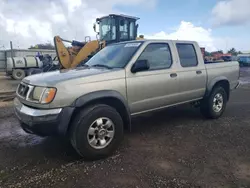 Nissan salvage cars for sale: 2000 Nissan Frontier Crew Cab XE