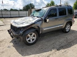 Salvage cars for sale from Copart Midway, FL: 2012 Jeep Liberty Limited