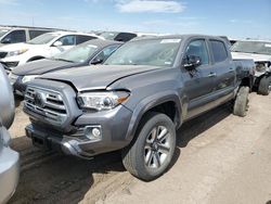 Salvage cars for sale from Copart Brighton, CO: 2018 Toyota Tacoma Double Cab