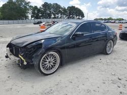 Salvage cars for sale at Loganville, GA auction: 2013 Infiniti G37 Base