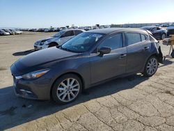 Salvage cars for sale at Martinez, CA auction: 2017 Mazda 3 Grand Touring