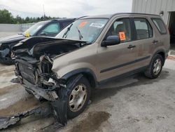 Salvage cars for sale at Franklin, WI auction: 2005 Honda CR-V LX