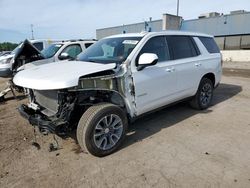 Vehiculos salvage en venta de Copart Woodhaven, MI: 2021 Chevrolet Tahoe K1500 LT