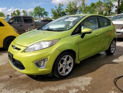 Salvage cars for sale at Cahokia Heights, IL auction: 2011 Ford Fiesta SES