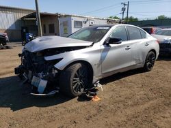 Infiniti q50 red Sport 400 salvage cars for sale: 2016 Infiniti Q50 RED Sport 400