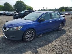 Salvage cars for sale from Copart Mocksville, NC: 2013 Honda Accord Sport