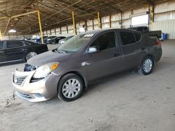 Nissan salvage cars for sale: 2014 Nissan Versa S