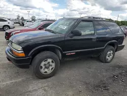 Salvage cars for sale at Indianapolis, IN auction: 2002 Chevrolet Blazer