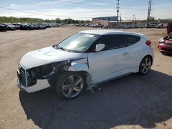 Salvage cars for sale at Colorado Springs, CO auction: 2013 Hyundai Veloster Turbo