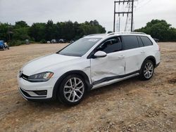 Salvage cars for sale from Copart China Grove, NC: 2017 Volkswagen Golf Alltrack S