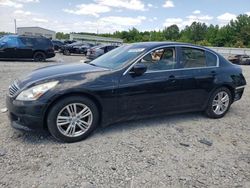 Salvage cars for sale at Memphis, TN auction: 2013 Infiniti G37 Base