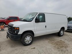 Salvage cars for sale from Copart Houston, TX: 2011 Ford Econoline E250 Van