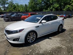 Salvage cars for sale from Copart Waldorf, MD: 2015 KIA Optima SX