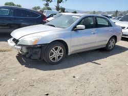 Salvage cars for sale at San Martin, CA auction: 2006 Honda Accord SE