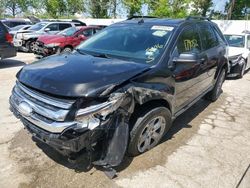 Salvage cars for sale at Bridgeton, MO auction: 2013 Ford Edge SEL