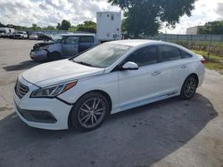 Salvage cars for sale at Riverview, FL auction: 2015 Hyundai Sonata Sport