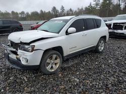 Salvage cars for sale at Windham, ME auction: 2015 Jeep Compass Latitude