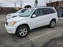 Salvage cars for sale from Copart Wilmington, CA: 2004 Toyota Rav4