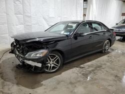 Salvage cars for sale from Copart Leroy, NY: 2014 Mercedes-Benz E 350 4matic