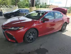 Salvage cars for sale at Gaston, SC auction: 2021 Toyota Camry SE