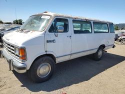 Salvage cars for sale from Copart San Martin, CA: 1989 Dodge RAM Wagon B350 Bus