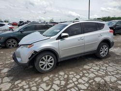 Salvage cars for sale at Indianapolis, IN auction: 2015 Toyota Rav4 Limited