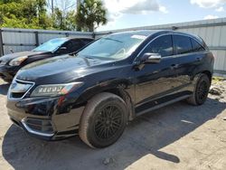Salvage cars for sale at Riverview, FL auction: 2017 Acura RDX