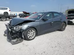 Salvage cars for sale at Haslet, TX auction: 2015 Mazda 3 Grand Touring