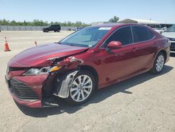 Salvage cars for sale at Fresno, CA auction: 2018 Toyota Camry L