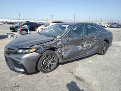 Salvage cars for sale at Sun Valley, CA auction: 2021 Toyota Camry SE