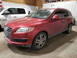 Salvage cars for sale at Anchorage, AK auction: 2007 Audi Q7 4.2 Quattro Premium