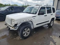 Salvage cars for sale at Duryea, PA auction: 2012 Jeep Liberty Sport