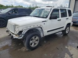 Jeep salvage cars for sale: 2012 Jeep Liberty Sport