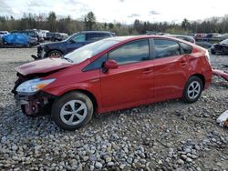 Salvage cars for sale from Copart Candia, NH: 2012 Toyota Prius