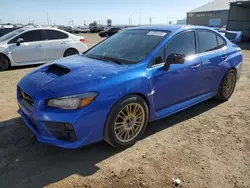 Buy Salvage Cars For Sale now at auction: 2015 Subaru WRX STI